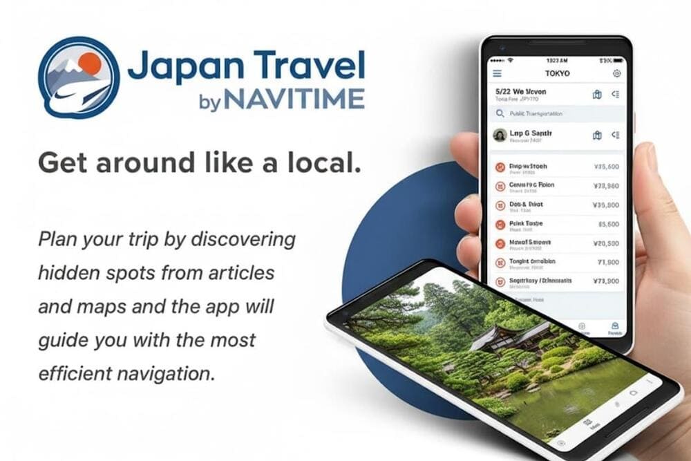 Tải các ứng dụng bản đồ hỗ trợ du lịch Nhật Bản cũng sẽ giúp bạn tra cứu điểm đến tại Nhật dễ dàng.